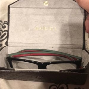 Gucci Clear Frame Glasses